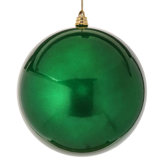 150MM VP CANDY APPLE BALL ORNAMENT - GREEN