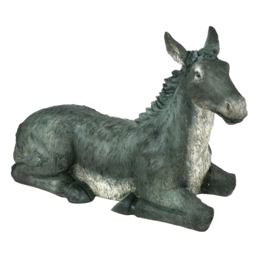 53" X 34" POLYSTONE OUTDOOR DONKEY