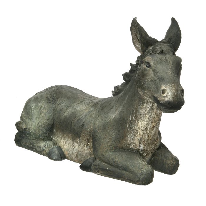 31" X 21" POLYSTONE OUTDOOR DONKEY