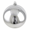 VP SHINY BALL 100MM SILVER SET OF 4