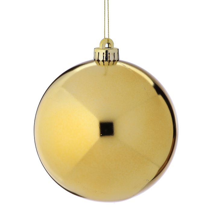 VP SHINY BALL 80MM,ACE/ SET OF 6  GOLD