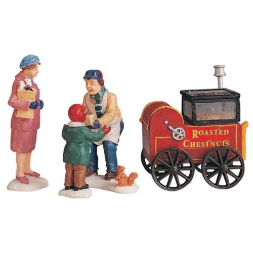 ROASTER CHESTNUT STAND, SET OF 4