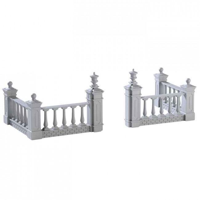 PLAZA FENCE , SET OF 4