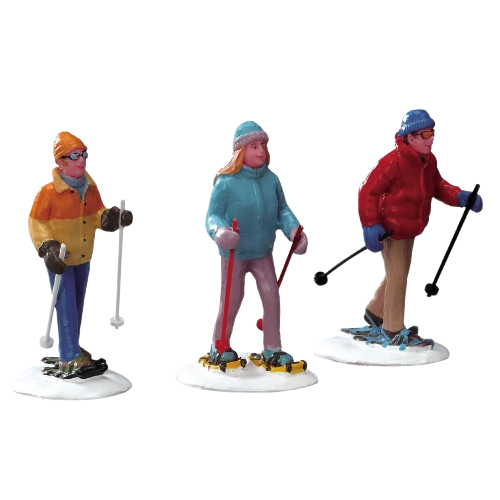 SNOWSHOE WALKERS, SET OF 3