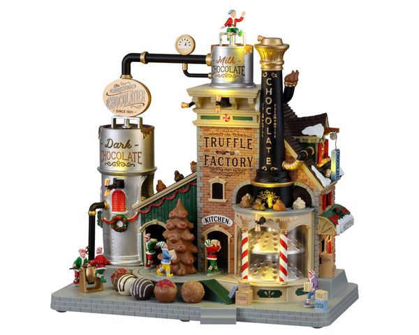 THE CHRISTMAS CHOCOLAT TRUFFLE FACTORY W 4.5V 
