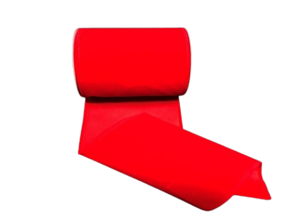 BRIGHT RED VELVET 6X10