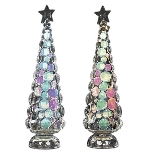 15"H LIGHTED MUSICAL TREE 2A 