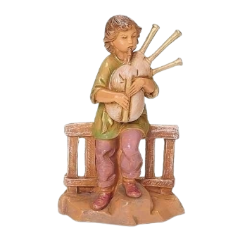 5" SCALE JONAS, BOY BAGPIPER. FONTANINI 