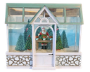 7.75"H LED SWIRL GREENHOUSE 