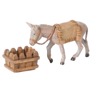 5" SCALE 3 PC ST MARY'S DONKEY. FONTANINI