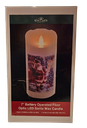 SANTA LED WAX CANDLE