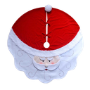 52"SANTA HEAD TREE SKIRT