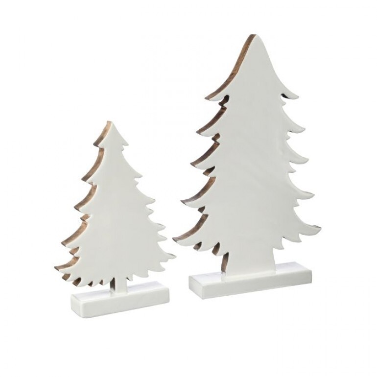 17¨ WOOD W/ENAMEL TREES INDIVIDUAL GRANDE