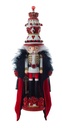 18.8´´NUTCRCKR KING OF HEARTS W/CAPE
