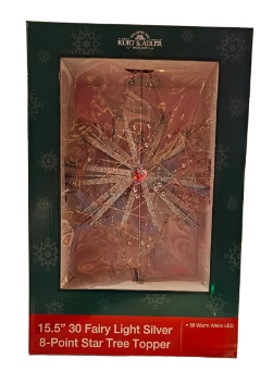 15.5´´ 30L FAIRY LITE SILV STAR TRTP