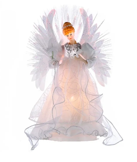14¨ MULTI FIBROPTC LED ANGEL TREETOP