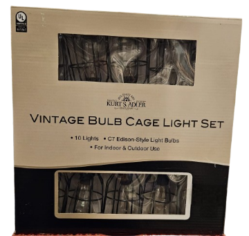 UL 10/L C7 IRON CAGE LIGHT SET 