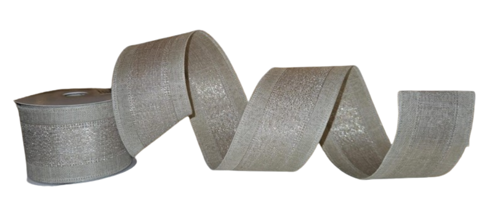 NAT-CHAMP METALLIC LIN/NAT EDGE 2.5''X10Y
