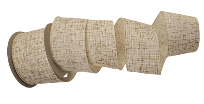 IV LIN/WHT-GOLD GLTR PRT TWEED 2.5"X10