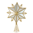 13.5"ACRYLIC GOLD STAR TREETOP