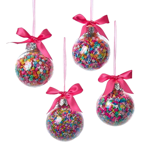 60MM BUBBLEGUM BALLS WITH SPRINKLES