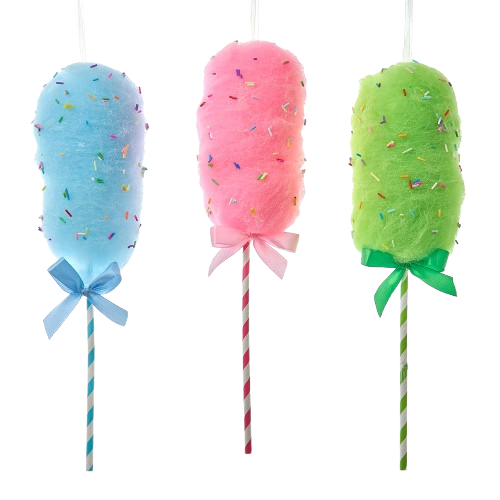 13.7"COTTON CANDY PICK ORNAMENTS / INDIVIDUAL