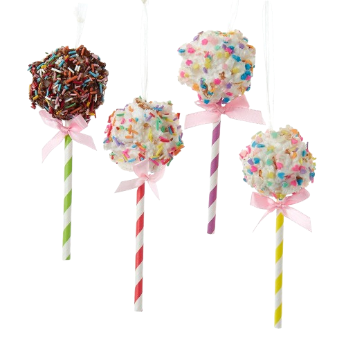 5.7" PLASTIC POPCORN LOLLIPOP / INDIVIDUAL