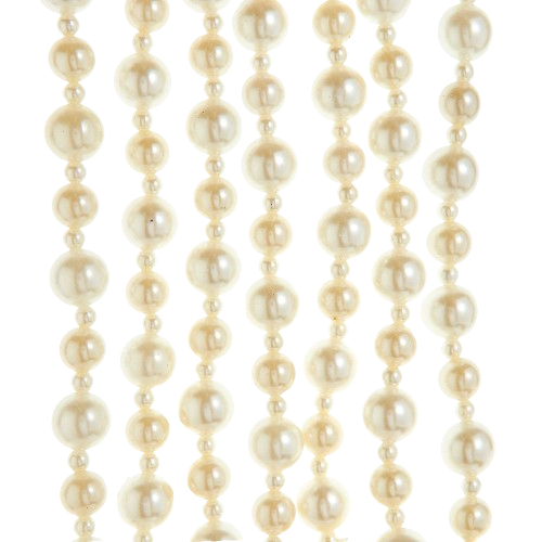 6' PLASTIC PEARL GARLAND