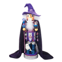 18" HOLLYWOOD PURPLE WIZARD NUTCRACKER
