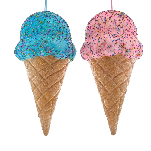 16"STYROFOAM LARGE ICE CREAM CONE / INDIVIDUAL 