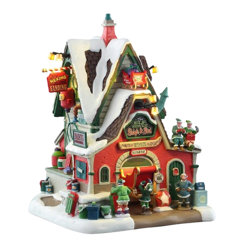 THE ELF SERVICE SLEIGH & SLED REPAIR