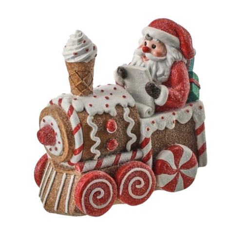 6.5" RSN SWEETS SANTA TRAIN 