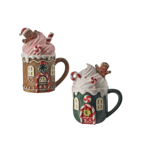 8" RSN SWEETS GINGERBREAD MUG - INDIVIDUAL
