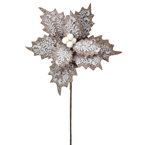24" ELEGANT GINGERBREAD STEM