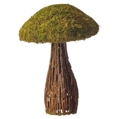 17" MOSS/TWIG MUSHROOM