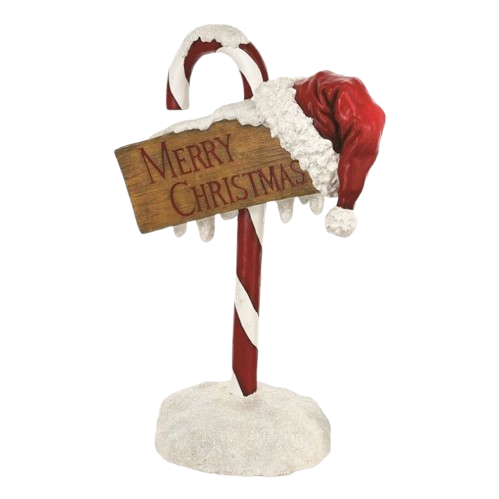 32"OUTDOOR CANDY CANE "MERRY CHRISTMAS"SIGN
