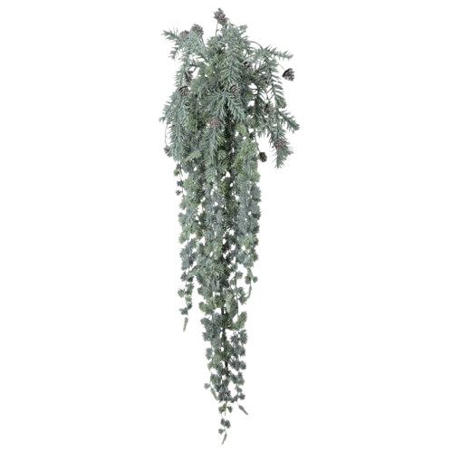 53" AMARANTHUS PINE/CONE SPRAY