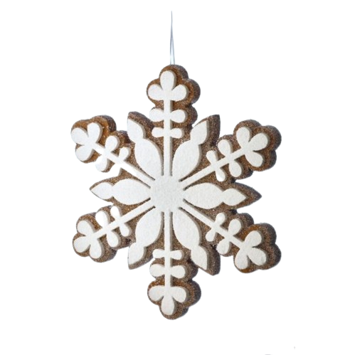20" FOAM GBREAD SNOWFLAKE 
