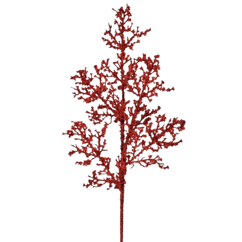 36" PREMIUM ICE/GLITTER SPRAY - RED 