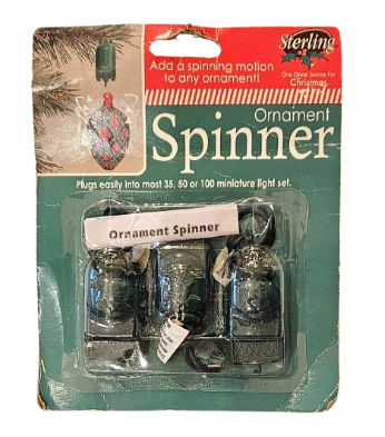 SPINNER ORNAMENT X3 