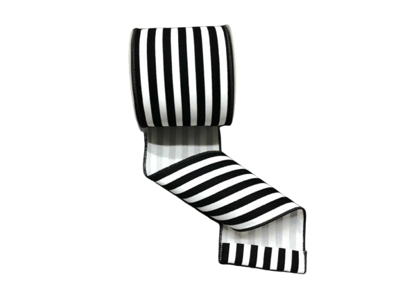 WHT/BLK FLCKD CABANA STRPS X10Y