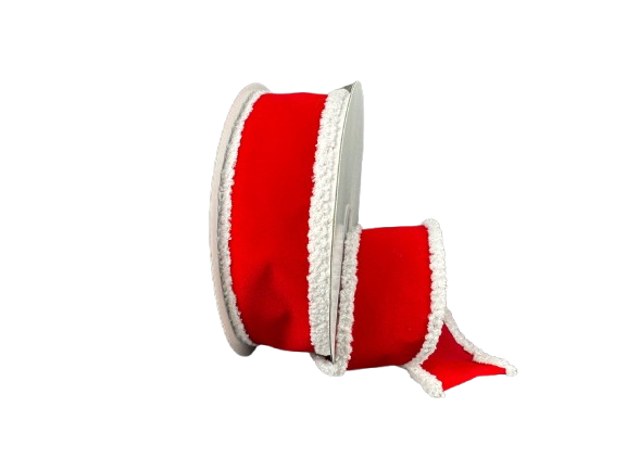 RED VELVET/WHT SUPER FUZZ EDGE X10Y