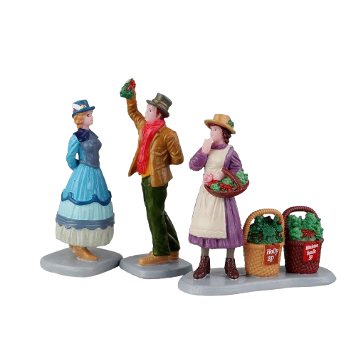 UNDER THE MISTLETOE, SET OF 3