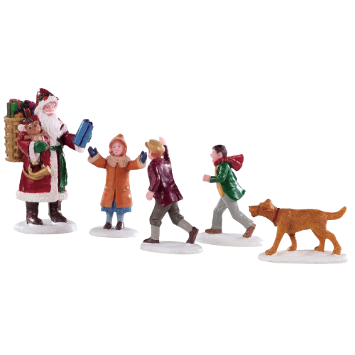 PAPA CHRISTMAS!, SET OF 5