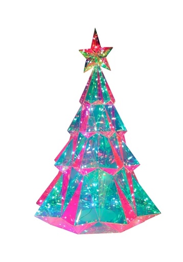 [TR3504] 25.5´´80 MULT RGB LED IRID TREE