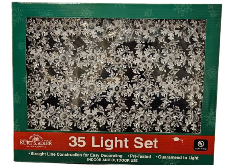 [UL1680] 35/L DOUBLE LAYER SNOWFLAKE SET