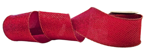 [78489-04-12] RED VELVET/RED NET OVERLAY, 4''X10Y