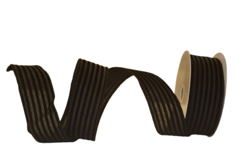 [71209-09-21] BLK LIN/BLK THIN CABANA 1.5´´X10Y