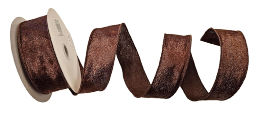 [72430-09-38] CHOCOLATE LUSH VELVET 1.5"X10Y