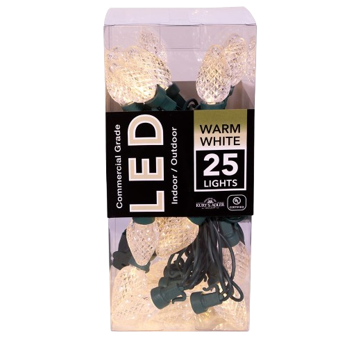 [UL4118WW] 25L FACET C7 WARM WHITE LED GRN WIRE
